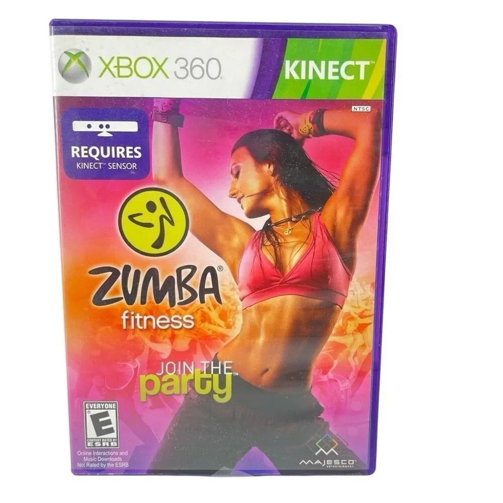Microsoft Xbox 360 Kinect Zumba Fitness Dance Party Game